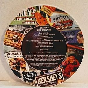 Hershey's Best Brownies Collectors Plate w/Recipe